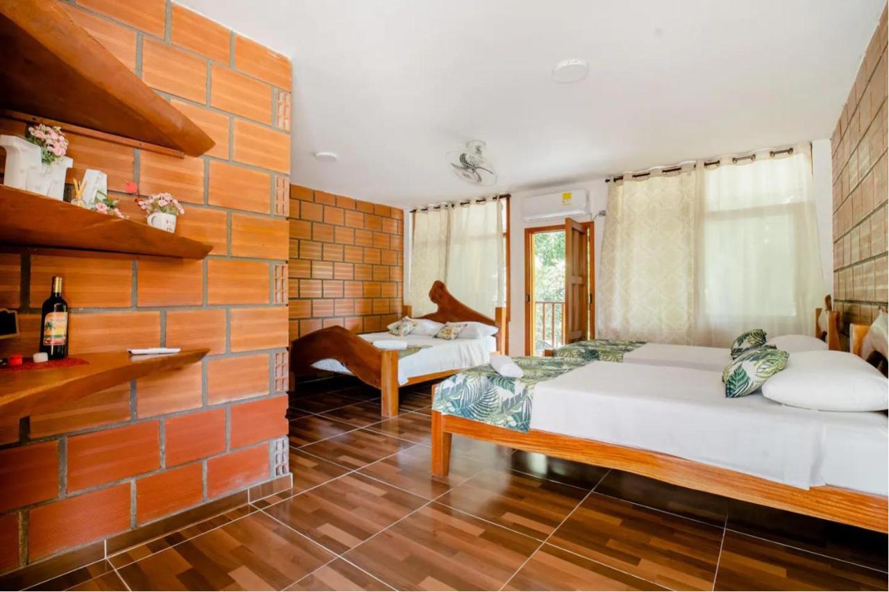 Arca Tayrona Restaurant & Hostal Los Naranjos Eksteriør bilde